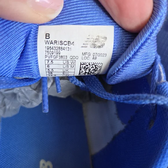 New Balance Fresh Foam Arishi Blue Running Shoes 7.5 - Picture 10 of 10